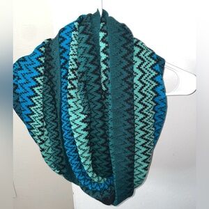 Blue and green scarf. Never worn.